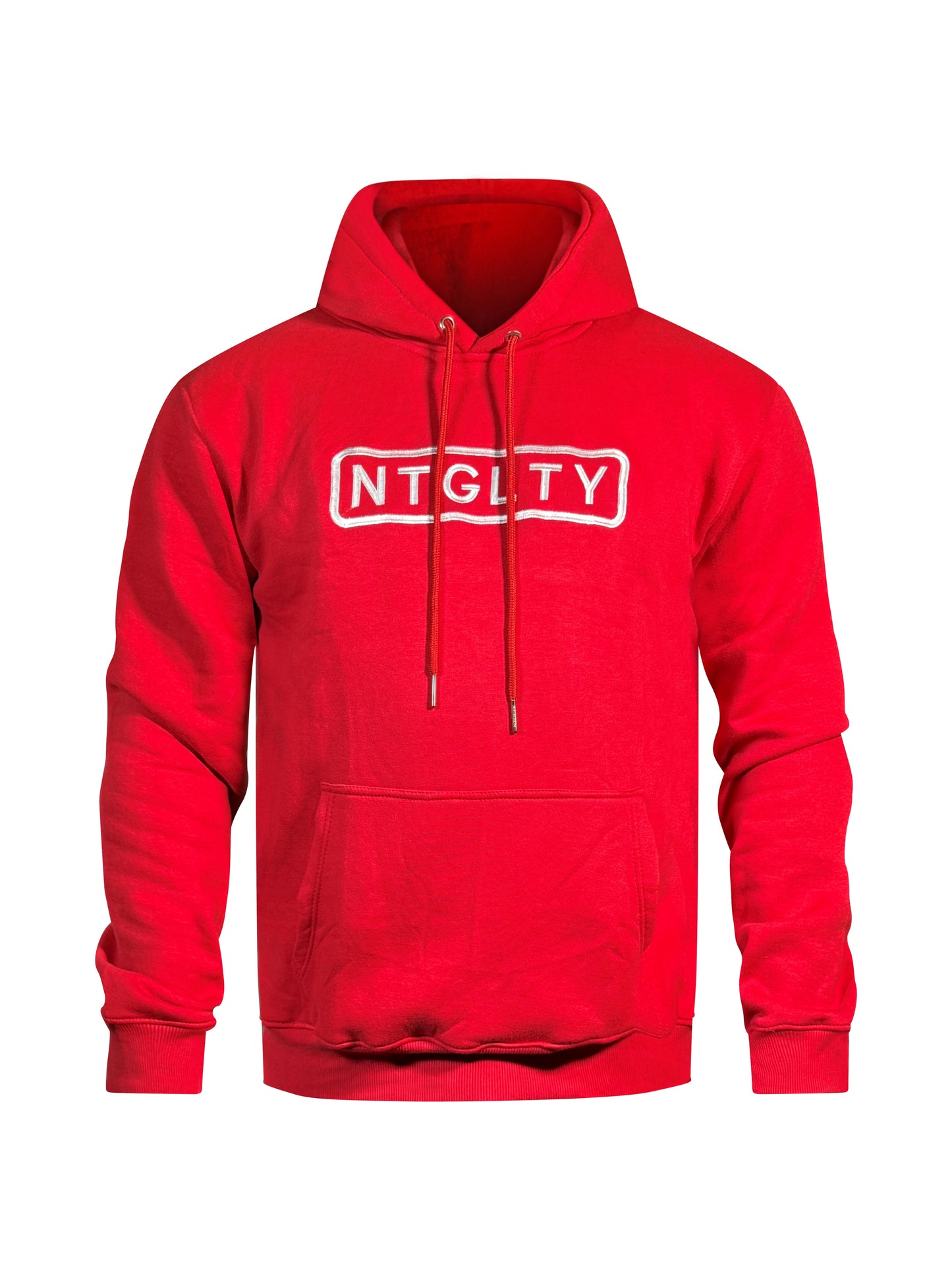 "LIES" NTGLTY RED HOODIE