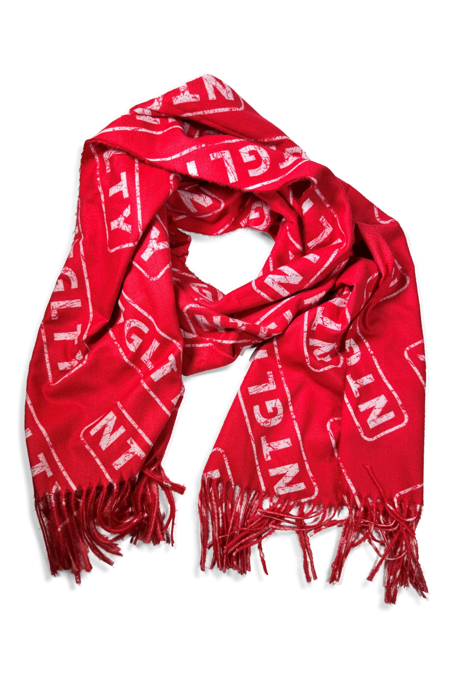 Red NTGLTY Scarf