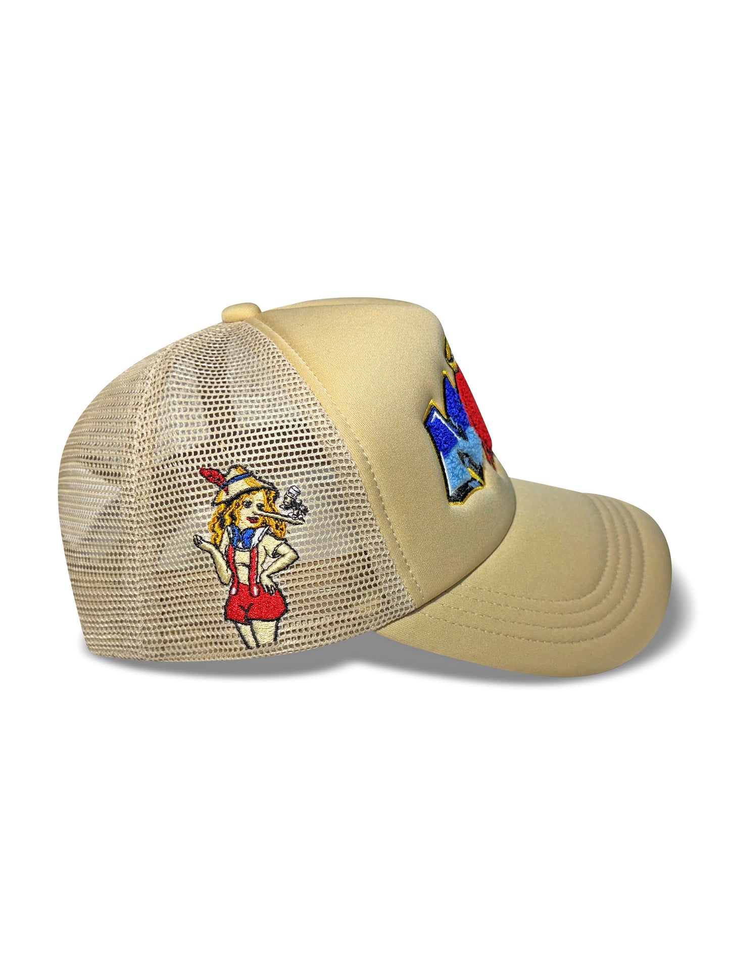 Tan Foam Trucker Hat