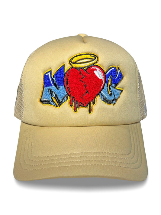 Tan Foam Trucker Hat
