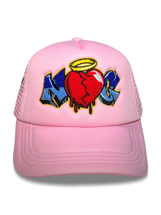 PINK FOAM TRUCKER HAT