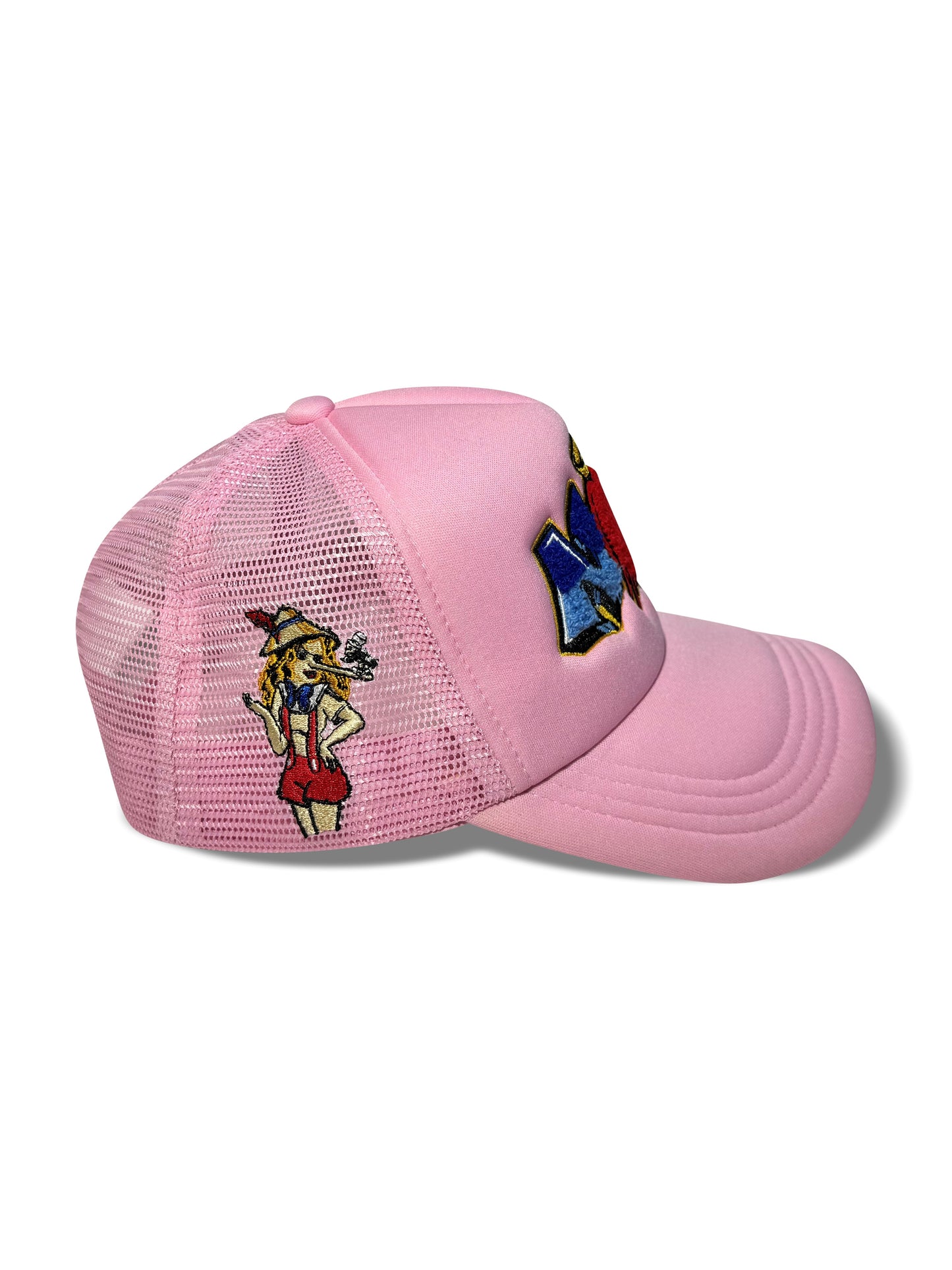 PINK FOAM TRUCKER HAT